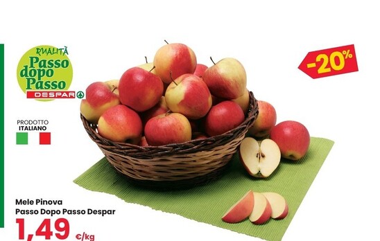 Offerta per Despar Mele Pinova Passo Dopo Passo a 1,49€ in Interspar