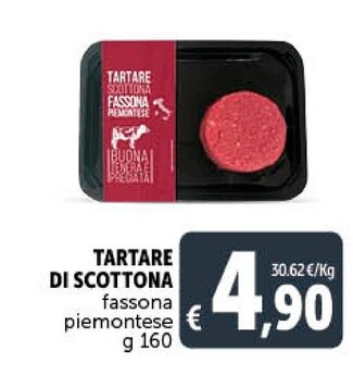 Offerta per Tartare Di Scottona Fassona Piemontese a 4,9€ in Decò