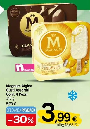 Offerta per Algida Magnum a 3,99€ in Carrefour Express