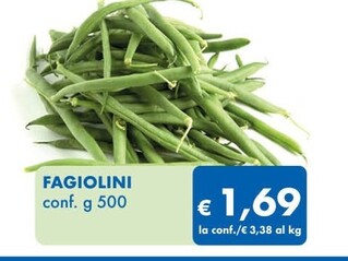 Offerta per Fagiolini a 1,69€ in MD