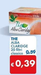 Offerta per Alba claridge The a 0,39€ in MD