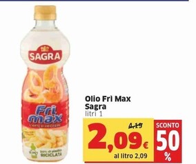 Offerta per Sagra Olio Fri Max a 2,09€ in Sigma