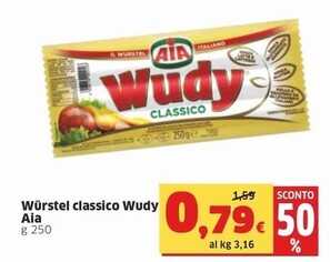 Offerta per Aia Wudy Classico a 0,79€ in Sigma