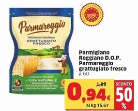 Offerta per Parmareggio Parmigiano Reggiano D.o.p a 0,94€ in Sigma