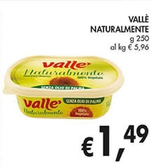 Offerta per Vallè Naturalmente a 1,49€ in Coal