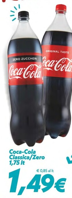 Offerta per Coca Cola Zero a 1,49€ in Iper Super Conveniente