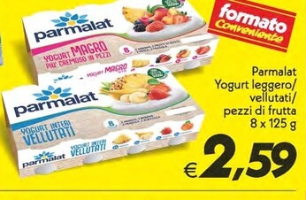Offerta per Parmalat Yogurt Leggero a 2,59€ in Iper Super Conveniente