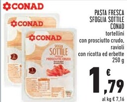 Offerta per Conad Pasta Fresca Sfoglia Sottile a 1,79€ in Conad