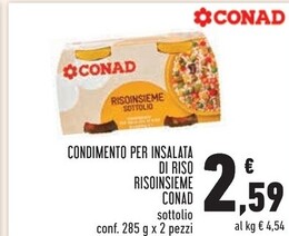 Offerta per Conad Condimento Per Insalata Di Riso a 2,59€ in Conad