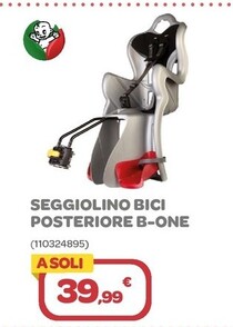 Offerta per Bellelli - Seggiolino Bici Posteriore B-one a 39,99€ in Bimbo Store