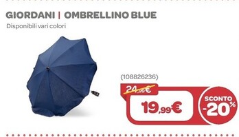 Offerta per Giordani Ombrellino Blue a 19,99€ in Bimbo Store