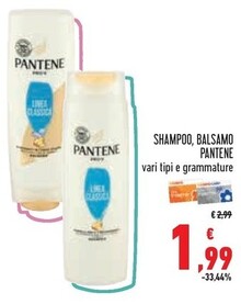 Offerta per Pantene Shampoo , Balsamo a 1,99€ in Conad Superstore