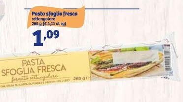 Offerta per Pasta Sfoglia Fresca a 1,09€ in IN'S