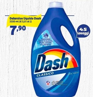 Offerta per Dash Detersivo Liquido a 7,9€ in IN'S