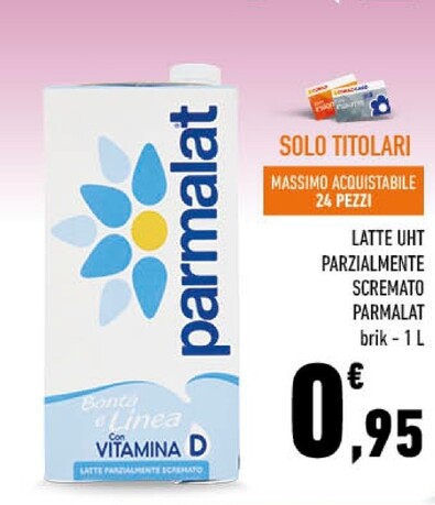 Offerta per Parmalat Latte Uht Parzialmente Scremato a 0,95€ in Conad City