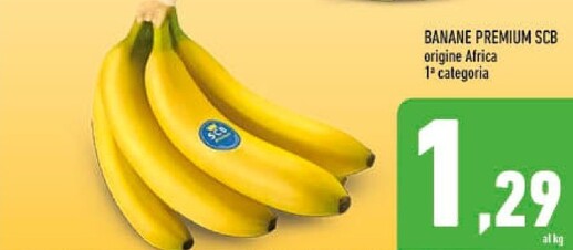 Offerta per Premium Banane a 1,29€ in Conad City