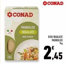 Offerta per Conad Riso Insalate Parboiled a 2,45€ in Conad Superstore