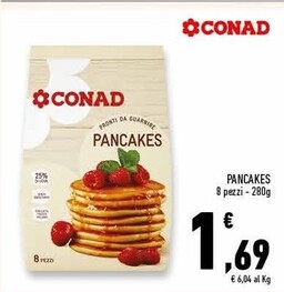 Offerta per Conad Pancakes a 1,69€ in Conad Superstore