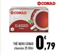 Offerta per Conad The Nero a 0,79€ in Margherita Conad