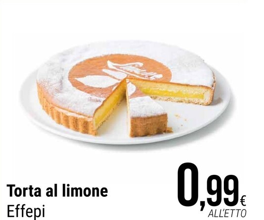Offerta per Effepi Torta Al Limone a 0,99€ in Gulliver
