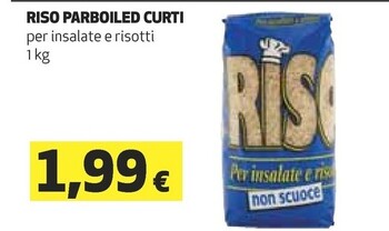 Offerta per Curti Riso Parboiled a 1,99€ in Ipercoop