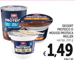 Offerta per Muller Dessert Proteico a 1,49€ in Spazio Conad