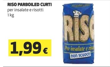 Offerta per Curti Riso Parboiled a 1,99€ in Coop