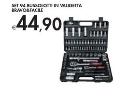 Offerta per Bravo & Facile Set 94 Bussolotti In Valigetta a 44,9€ in Bennet