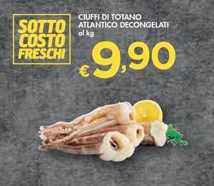Offerta per Ciuffi Di Totano Atlantico Decongelati a 9,9€ in Bennet