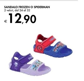 Offerta per Sandalo Frozen O Spiderman a 12,9€ in Bennet