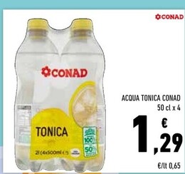 Offerta per Conad Acqua Tonica a 1,29€ in Conad