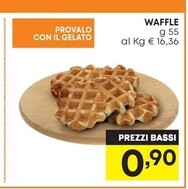 Offerta per Waffle a 0,9€ in Pam