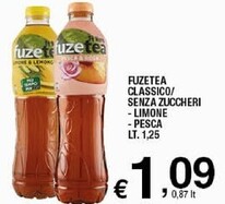 Offerta per Fuzetea Classico Senza Zuccheri Limone a 1,09€ in Sigma