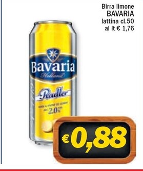 Offerta per Bavaria Birra Limone a 0,88€ in ARD Discount