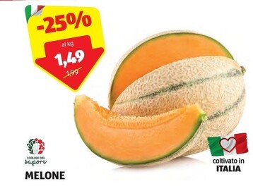 Offerta per I colori del sapore Melone a 1,49€ in Aldi
