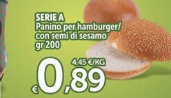 Offerta per Panino Per Hamburger a 0,89€ in Carrefour Express