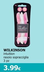 Offerta per Wilkinson sword Intuition Rasoio Sopracciglia a 3,99€ in Tigotà