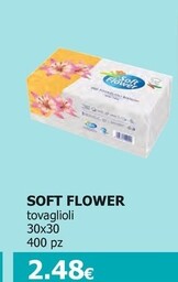 Offerta per Soft Flower Tovaglioli a 2,48€ in Tigotà