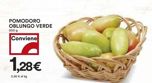 Offerta per Pomodoro Oblungo Verde a 1,28€ in Coop
