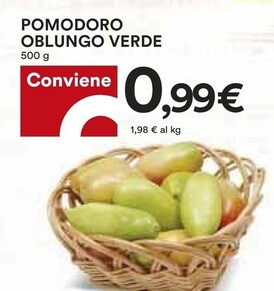 Offerta per Pomodoro Oblungo Verde a 0,99€ in Coop