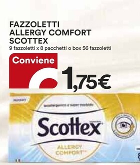 Offerta per Scottex Fazzoletti Allergy Comfort a 1,75€ in Ipercoop