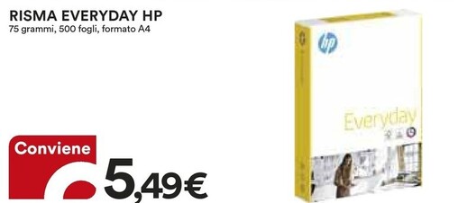 Offerta per HP Risma Everyday a 5,49€ in Ipercoop