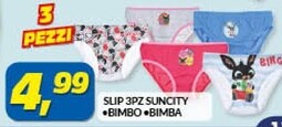 Offerta per Slip 3pz Suncity Bimbo a 4,99€ in Risparmio Casa