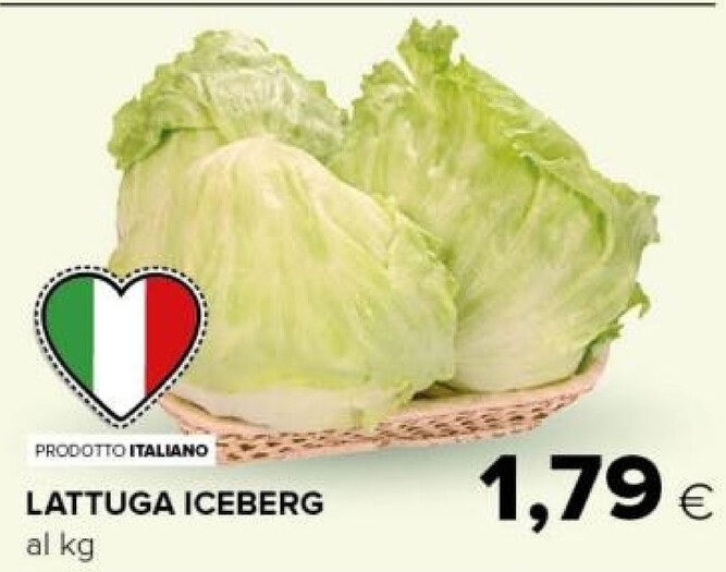 Offerta per Lattuga Iceberg a 1,79€ in Tigre