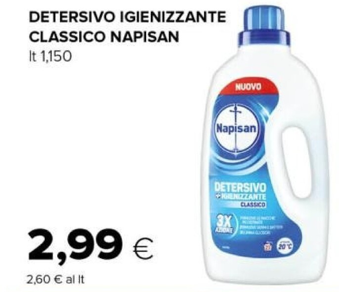Offerta per Napisan Detersivo Igienizzante Classico a 2,99€ in Tigre