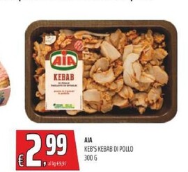 Offerta per Aia Keb's Kebab Di Pollo a 2,99€ in Coop