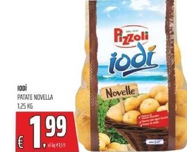 Offerta per Pizzoli Iodi Patate Novella a 1,99€ in Coop
