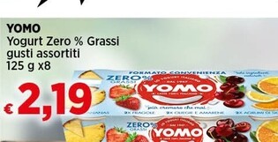 Offerta per Yomo Yogurt Zero % Grassi a 2,19€ in Coop