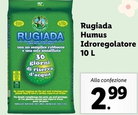 Offerta per Rugiada Humus Idroregolatore 10 L a 2,99€ in Lidl