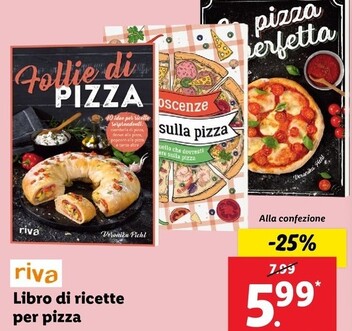 Offerta per Riva Libro Di Ricette Per Pizza a 5,99€ in Lidl